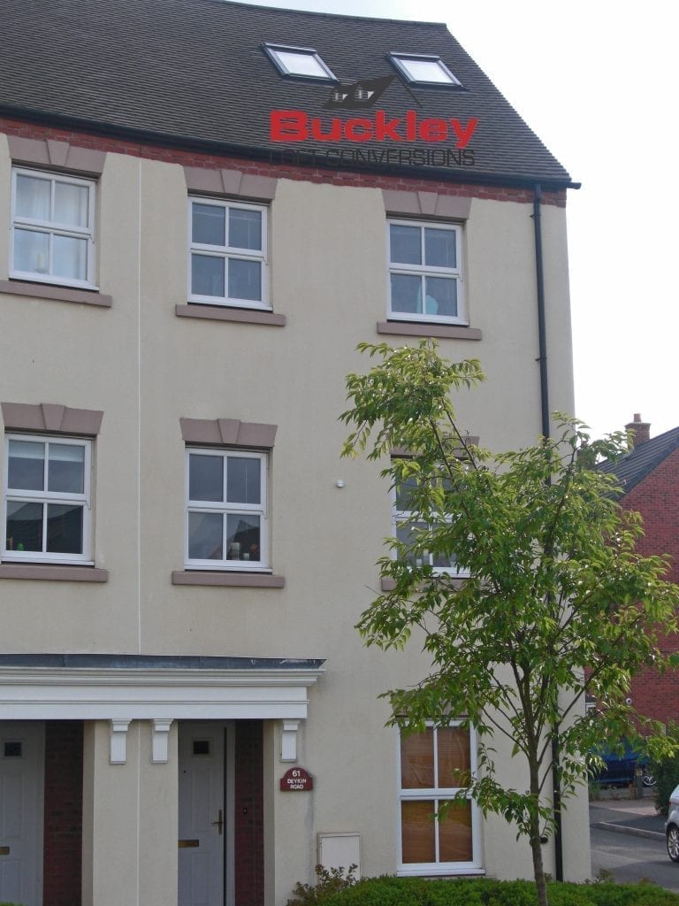 Loft Conversion Four Storey Lichfield